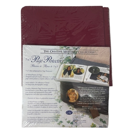 Creative Memories Red Heart Album with pages & protectors - Picture 6 of 8